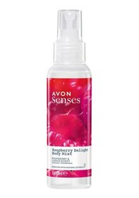 Resim Avon Senses Raspberry Delight Frambuaz ve Siyah Frenk Üzüm Kokulu Vücut Spreyi 100 ML 