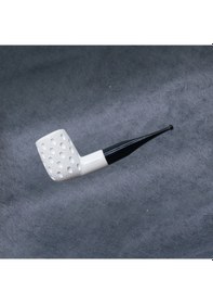 Resim Yunar Damla 9mm. Filtreli Akrilik Saplı Lületaşı Pipo 10022m 