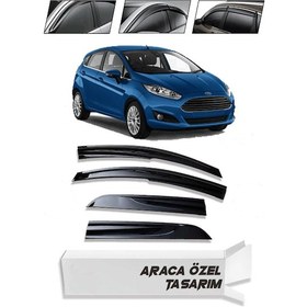 Resim Ford Fiesta 2010-2015 Cam Rüzgarlığı 4'lü Takım Rzg-004 