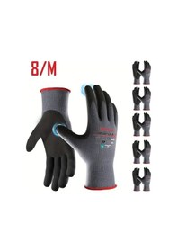 Resim Willowhaven Gri-m, 2 Çift Mikro Köpük Nitril Kaplama İş Eldiveni, Nefes Alabilir, İnce Ve Hafif 