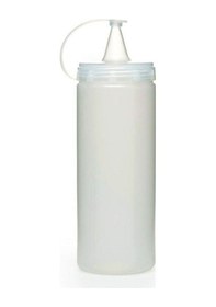 Resim Şeffaf Kapaklı Sızdırmaz Yağlık Sosluk Şişesi Plastik Yağdanlık 400 Ml. Ap-9028 5570 