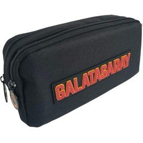 Resim Galatasaray Rubber Siyah Kalem Çantası, Kalem Kutusu, Kalemlik 25521 Çok Renkli 