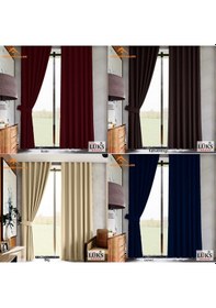 Resim Lüks Karartma Perde Blackout Fon Perde- 12 Renk - Modern House 