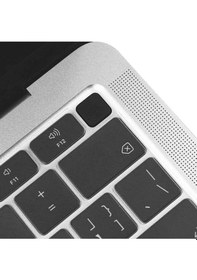 Resim Apple Uyumlu MacBook Air 2023 15 Inc M2 A2941 Türkçe Q Klavye Slim Şeffaf Klavye Koruyucu Kılıf 
