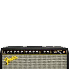 Resim Fender 8151906000 Jack White Panoverb Elektro Gitar Amfisi (sarı/siyah) | Artist Serisi Jack White İmzalı Özel Üretim Stereo Reverb Ve Tremolo 