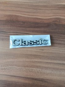 Resim Volkswagen Polo " Classic" Bagaj Yazısı 'classic' Yazı 