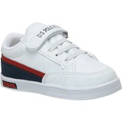 Resim U.S. Polo Assn. Beyaz Erkek Çocuk Günlük Ayakkabı 3I JAMAL 3FX 