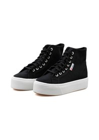 Resim Superga 2708 Hi Top Kadın Günlük Ayakkabı S41273w-f83-sp Siyah Siyah 
