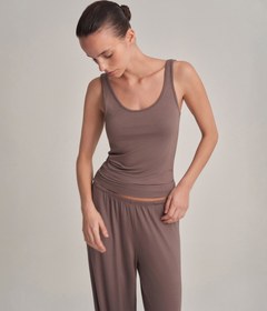 Resim SOFT ESSENTIAL TOP MINK - M / Mink 