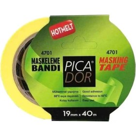 Resim Picador Maskeleme Bandı 19X40 M Askısız Hotmelt 