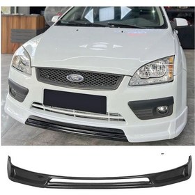 Resim Ford Focus 2 Ön Ek Karlık Mat Siyah Plastik Makyajsız Kasa 2005 2006 2007 2008 