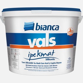 Resim Bianca 12 L Vals İpek Mat Silikonlu Boya Beyaz 