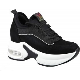 Resim Guja 24K300-2 Dolgu Topuk Siyah Kadın Sneakers 