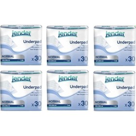 Resim Jender Köpek Tuvalet Pedi 60x90cm 30 lu 6 Paket (180 Adet) 