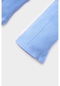 Resim DeFacto Kız Bebek İspanyol Paça Fitilli Kaşkorse Tayt E5546A525SPBE194 Mavi 