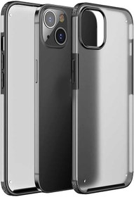 Resim Aksesuarcim iPhone 13 Mini Kılıf Silikon Köşeleri Darbe ve Kamera lens Korumalı Lüx Kapak Siyah 