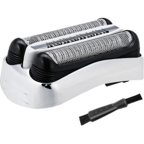 Resim Braun 32S, 300S, 320S, 330S, 340S, 370CC ve 390CC Serisi Için 32S Yedek Elektrikli Tıraş Makinesi Başlığı (Yurt Dışından) 