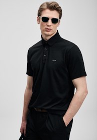 Resim T-SHİRT LUFİAN 111040234 - Siyah / 4XL 