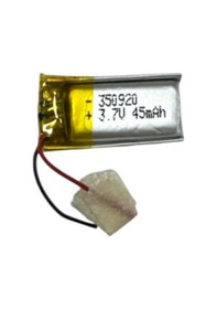 Resim Sertec 350920 3.7v 45 Mah Li-polymer Pil Devreli/1.5a 