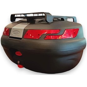 Resim Maxem 45 Lt Siyah Renk Motosiklet Arka Çanta 