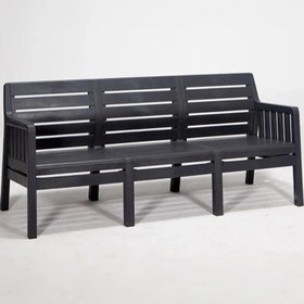 Resim Modalife Lara Üçlü Bahçe Balkon Koltuğu 