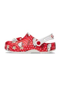 Resim Crocs Hello Kitty Red Classic Clog K Çocuk Terliği 210576-90h Renkli Renkli 