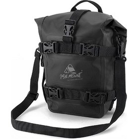 Resim Reedark Motosiklet Korumalı Çantası 8l: Su Geçirmez, Çok Fonksiyonlu, Yolculuk İçin Kolay Taşınabilir Depolama Siyah Siyah 