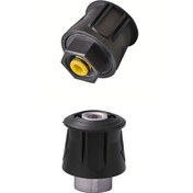 Resim 1 adet Yüksek Basınçlı Hızlı Bağlantı Adaptörü - Dayanıklı Plastik, Sarı ve Siyah Tasarım, K2-K7 Hortum Serisi ve M22 14mm Dişli ile Uyumlu, Basınçlı Yıkama ve Su Sistemleri için İdeal, Su Sistemleri Güncellemesi | Dayanıklı Plastik Adaptör | Güvenli Bağlantı, Su Pompası Adaptörü 