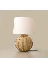 Resim Lighting Borgo Abajur - Kahverengi / Beyaz - 50x30 Cm Çok Renkli 