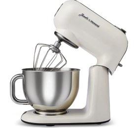Resim Jumbo Döküm x Homend Vintage Profashion 3026H Krem Stand Mikser 5000 ml 50 W Akşam Güneşi Renk 