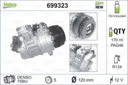 Resim KLIMA KOMPRESORU BMW M54 M52 M57 S54 E39 96 04 E38 95 01 E46 98 05 X3 E83 03 06 