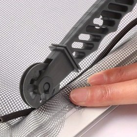 Resim Pencere Ekran Onarım Aracı: Pencere Rulosu Onarım Spline Kiti - Kapı Ekranları ve Rulo Değişimi İçin Kolay Kurulum 