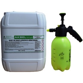 Resim akbel Kar Ve Buz Çözücü Kimyasal 20 Kg+2lt Uygulama Pompa Aparatı 