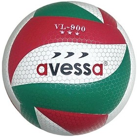Resim Avessa Vl-900 Yapıştırma Voleybol Topu Yeşil-kırmızı Yeşil - Kırmızı 