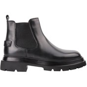 Resim MARCOMEN 20216 SIYAH DERI BOT 