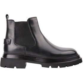 Resim MARCOMEN 20216 SIYAH DERI BOT 