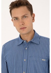 Resim U.s. Polo Assn. Erkek Açık Mavi Gömlek Jean 50309882-dn0021 Lıght Blue 