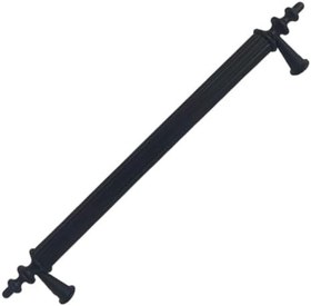 Resim Glaswen 12 Adet Erciyes kulp Siyah 160 mm Kulp Mobilya Mutfak Dolabı Çekmece Dolap Kapak Kulpu Kulbu Metal Kulpları 