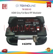 Resim Teknoline Tm 3000 Hd - Hdmi Giriş Full Band Rf Modülatör Teknoline