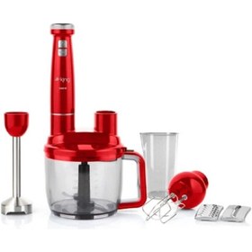 Resim Kingstar BODIE KKB973 BLENDER SET KIRMIZI 
