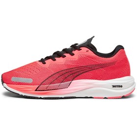 Resim 195337-16 Puma Velocity Nitro 2 Fire Orchid- Black Erkek Spor Ayakkabı Pembe Beyaz - Pembe 