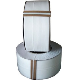 Resim Otomatik Makine Çemberi Beyaz 8mm 4000 Metre 2 Adet 