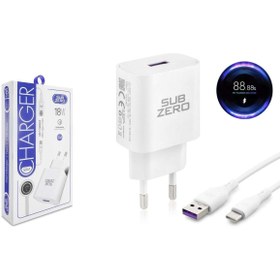 Resim Subzero Tecno Spark 10C Uyumlu 18W 3.4A Qualcomm Turbo Hızlı Type-C Şarj Aleti (Orginal Subzero) 