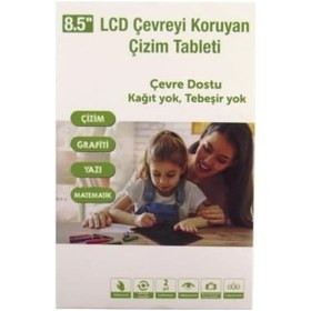 Resim 8,5 Inch Lcd Beyaz Yazı Tahtası 0 