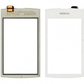 Resim Nokta Teknik Nokia Asha 306 306 Dokunmatik Lens Orj - Beyaz 