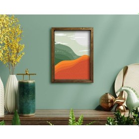 Resim Bk Home Doğal Masif Ahşap Çerçeveli Tablo-51 (551055636) 