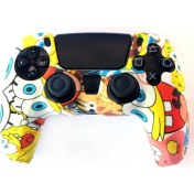 Resim Konsol İstasyonu Playstation 5 Desenli Kol Koruyucu Silikon Kılıf 4p5 