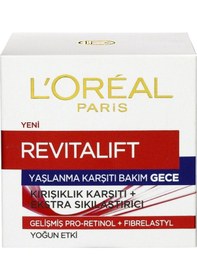 Resim L'Oreal Paris Revitalift Gece Bakım Kremi 50 ML 
