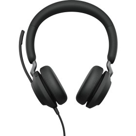 Resim Store Fullf Jabra Evolve2 40 Pc Headset - Gürültü Önleyici Microsoft Teams Sertifikalı Kulaklıklar 3 Mikrofon Çağrı Teknolojisi - Usb-A Kablosu - Siyah 