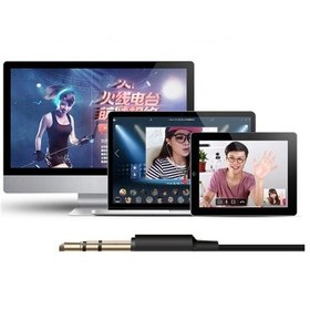 Resim Hd Ses Gürültü Önleyicili Bilgisayar Mikrofonu Aux 3.5mm 2 Boğumlu 